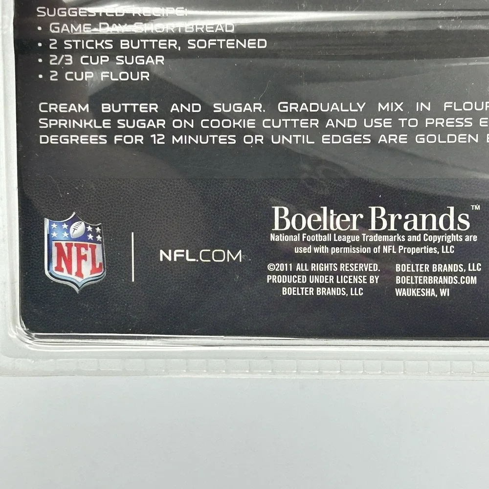 NFL Pittsburgh Steelers Cookie‎ Cutter Set 4pc NEW SEALED